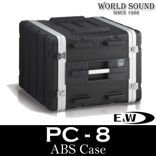 E&amp;W - PC-8 ABS 랙케이스 PC-8U