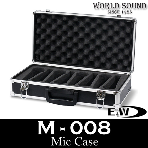 E&amp;W - M008 유선마이크케이스 KM-008