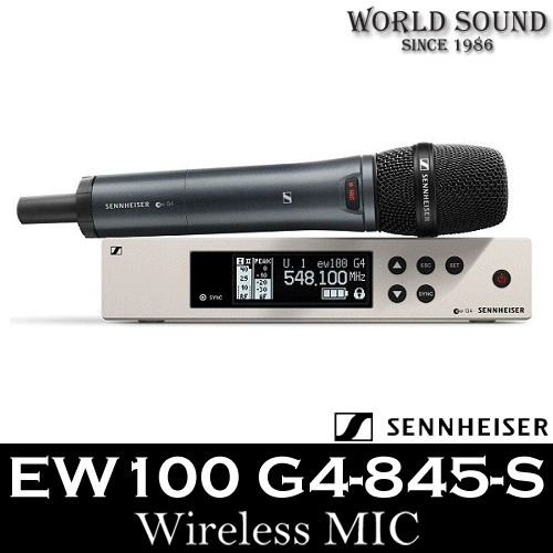SENNHEISER - EW 100 G4-845-S 보컬 무선마이크