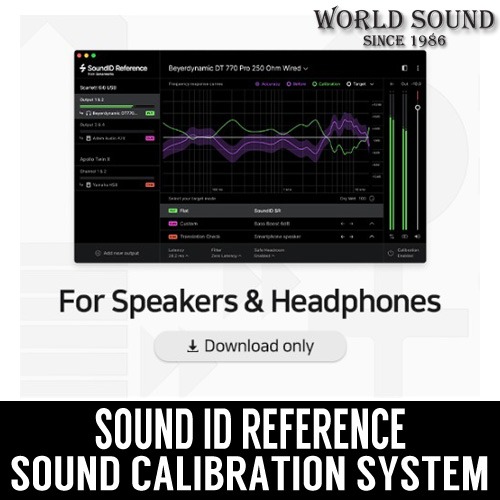 SONARWORKS - SoundID Reference for Speakers &amp; Headphones (Download 버전)