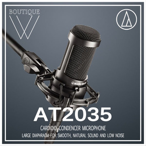 AudioTechnica - AT2035 오디오테크니카 컨덴서 마이크 유투브 강의 방송용 마이크