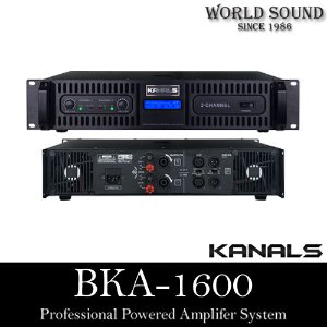 KANALS - BKA-1600  1600와트 2채널 파워앰프