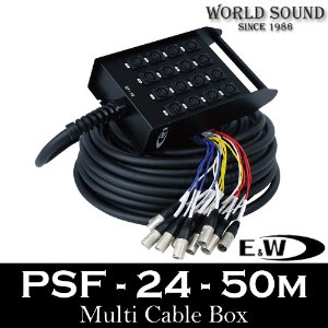 E&amp;W - SF-24-50M 24채널 멀티케이블