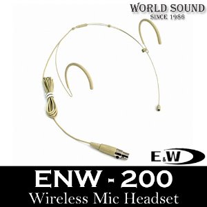 E&amp;W - ENW-200 무선헤드셋마이크