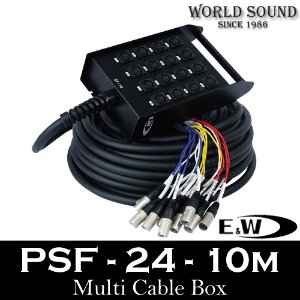 E&amp;W - SF-24-10M 24채널 멀티케이블