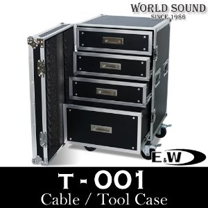 E&amp;W - T001 서랍형 랙케이스 KT-001