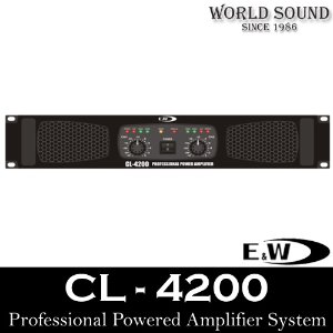 E&amp;W - CL 4200 8옴 1800와트 파워앰프