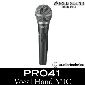 Audio-Technica - PRO41 다이나믹 보컬 핸드마이크