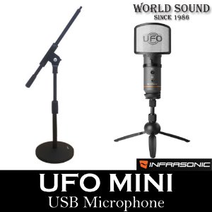 INFRASONIC - UFO Mini + 탁상스탠드 세트 USB마이크 인터넷방송 유튜브