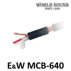 E&amp;W MCB-640 마이크케이블 100M