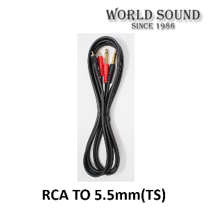 케이블 RCA(2p) - TS(2p) 1.5m