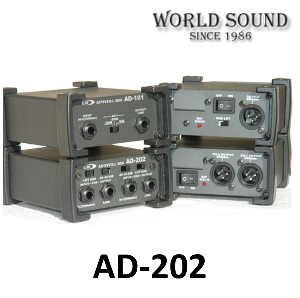 E&amp;W - AD202 2채널 다이렉트박스