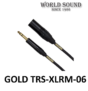 MOGAMI GOLD TRS-XLRM-06 밸런스 케이블 6ft 1.8M